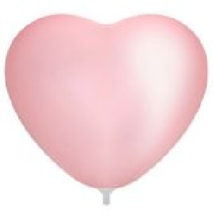 воздушные шары, воздушные шары сердца, M 15/38см Сердце Пастель PINK 50шт шар латекс